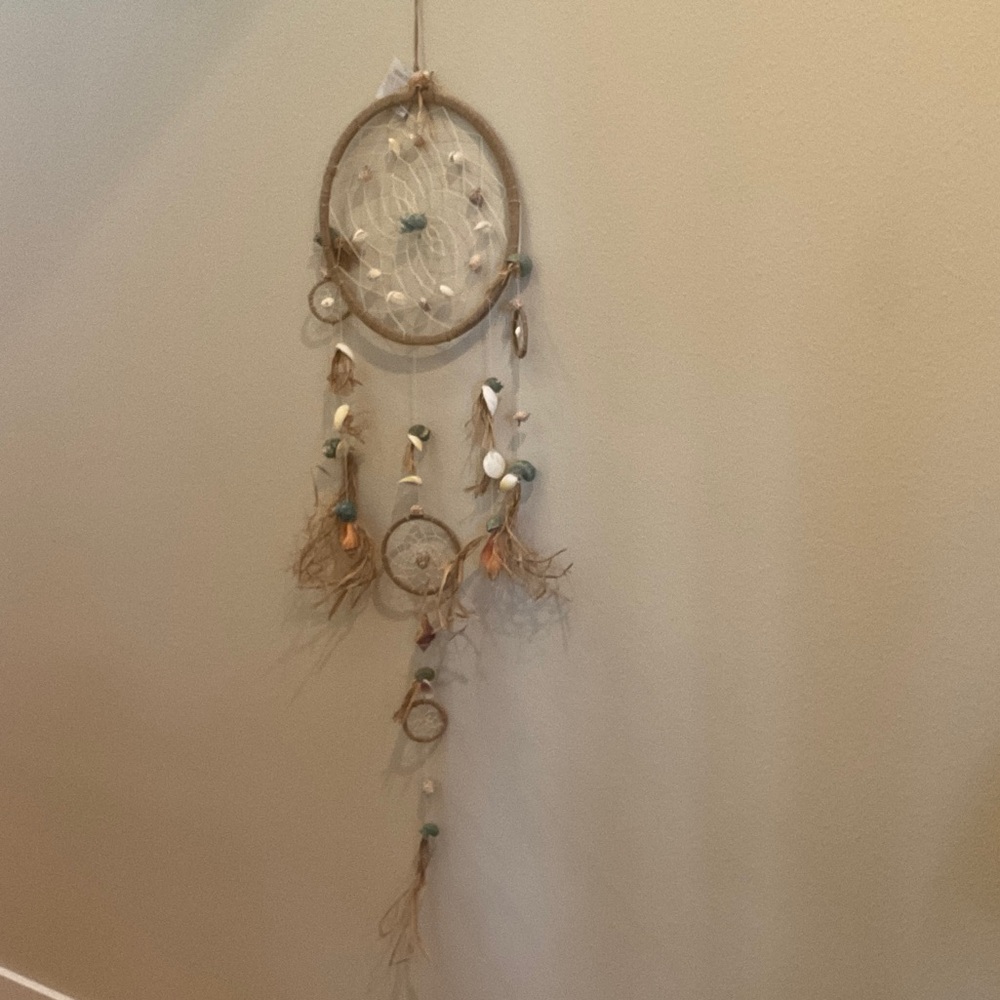 Handcrafted Dreamcatcher with Natural Accents